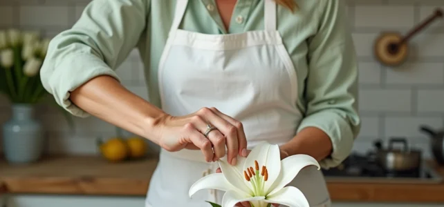 Pourquoi et comment enlever le pistil de lys pour une décoration élégante